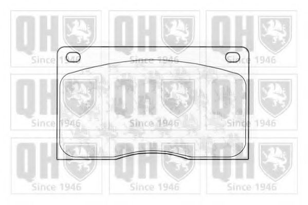 QUINTON HAZELL BP164 Тормозные колодки для JAGUAR XJS (Ягуар Xжс) QUINTON HAZELL BP164 Тормозные колодки для JAGUAR XJS (Ягуар Xжс)
