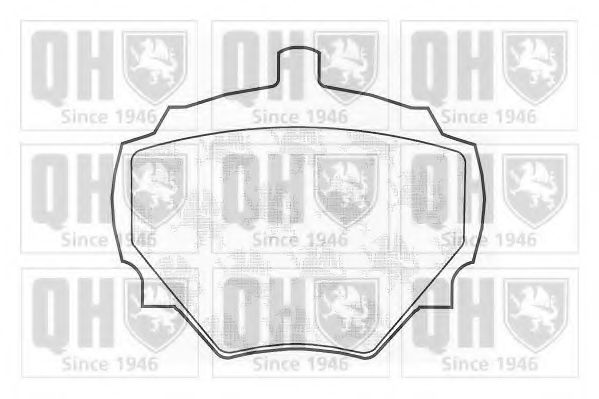 QUINTON HAZELL BP169 Тормозные колодки для LAND ROVER DEFENDER (Ленд ровер/лэнд ровер Дэфэндэр) QUINTON HAZELL BP169 Тормозные колодки для LAND ROVER DEFENDER (Ленд ровер/лэнд ровер Дэфэндэр)