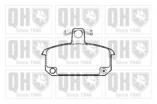 QUINTON HAZELL BP202 Тормозные колодки для RENAULT LE CAR (Рено Лэ cар) QUINTON HAZELL BP202 Тормозные колодки для RENAULT LE CAR (Рено Лэ cар)