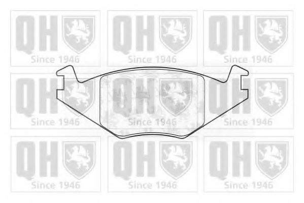 QUINTON HAZELL BP359 Тормозные колодки для VOLKSWAGEN JETTA II (Фольксваген Жэтта 2) QUINTON HAZELL BP359 Тормозные колодки для VOLKSWAGEN JETTA II (Фольксваген Жэтта 2)