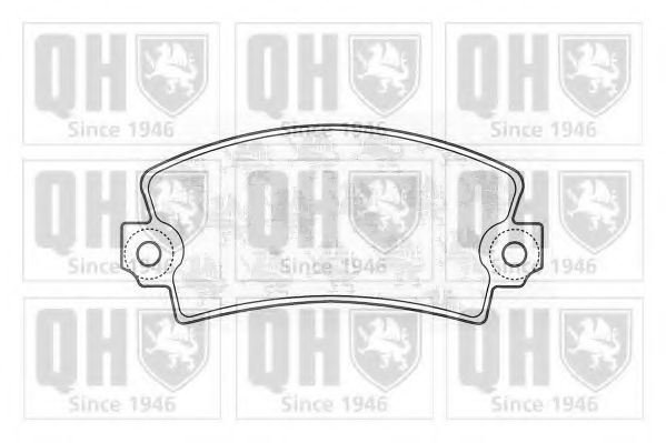 QUINTON HAZELL BP392 Тормозные колодки для RENAULT LE CAR (Рено Лэ cар) QUINTON HAZELL BP392 Тормозные колодки для RENAULT LE CAR (Рено Лэ cар)