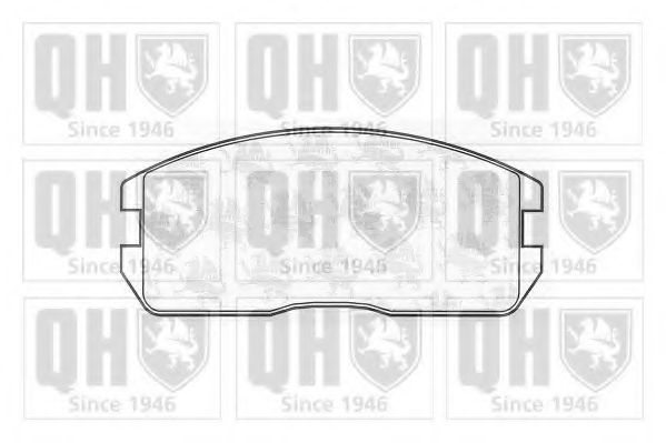 QUINTON HAZELL BP401 Тормозные колодки для MITSUBISHI COLT II (Митсубиши/митсубиси Cолт 2) QUINTON HAZELL BP401 Тормозные колодки для MITSUBISHI COLT II (Митсубиши/митсубиси Cолт 2)