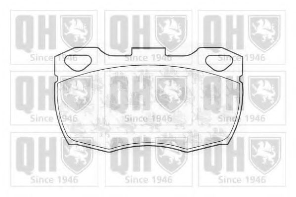 QUINTON HAZELL BP447 Тормозные колодки для LAND ROVER DEFENDER (Ленд ровер/лэнд ровер Дэфэндэр) QUINTON HAZELL BP447 Тормозные колодки для LAND ROVER DEFENDER (Ленд ровер/лэнд ровер Дэфэндэр)