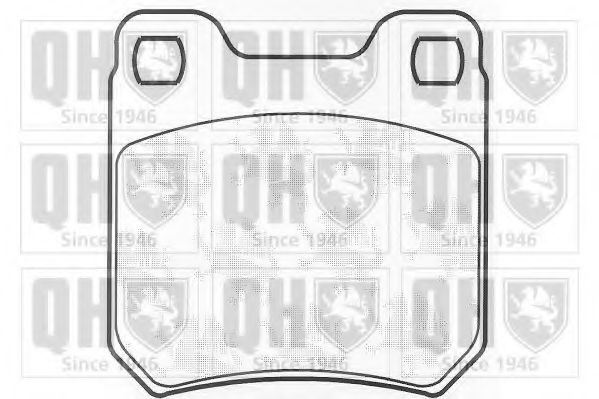 QUINTON HAZELL BP459 Тормозные колодки для OPEL OMEGA A (Опель Омэга а) QUINTON HAZELL BP459 Тормозные колодки для OPEL OMEGA A (Опель Омэга а)