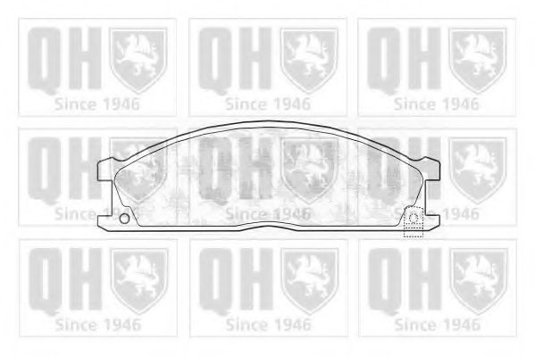 QUINTON HAZELL BP472 Тормозные колодки для NISSAN PICKUP III (Ниссан Пиcкуп 3) QUINTON HAZELL BP472 Тормозные колодки для NISSAN PICKUP III (Ниссан Пиcкуп 3)
