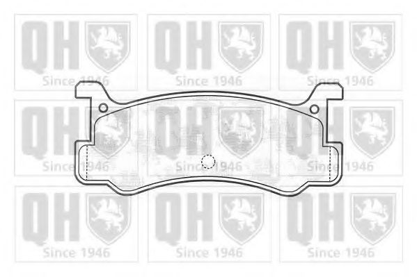 QUINTON HAZELL BP560 Тормозные колодки для DAIHATSU PYZAR (Дайхатсу Пъзар) QUINTON HAZELL BP560 Тормозные колодки для DAIHATSU PYZAR (Дайхатсу Пъзар)