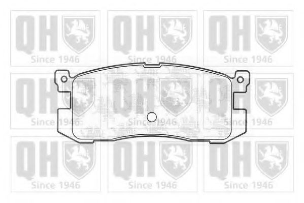 QUINTON HAZELL BP566 Тормозные колодки для MAZDA 626 III (Мазда 626 3) QUINTON HAZELL BP566 Тормозные колодки для MAZDA 626 III (Мазда 626 3)
