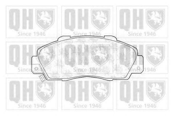 QUINTON HAZELL BP703 Тормозные колодки для HONDA SHUTTLE (Хонда Шуттлэ) QUINTON HAZELL BP703 Тормозные колодки для HONDA SHUTTLE (Хонда Шуттлэ)