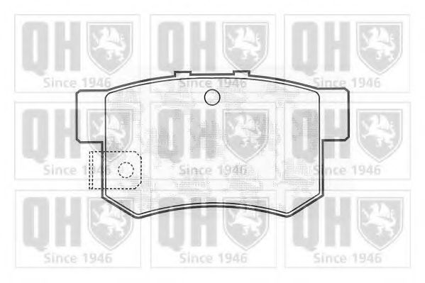 QUINTON HAZELL BP704 Тормозные колодки для HONDA SHUTTLE (Хонда Шуттлэ) QUINTON HAZELL BP704 Тормозные колодки для HONDA SHUTTLE (Хонда Шуттлэ)
