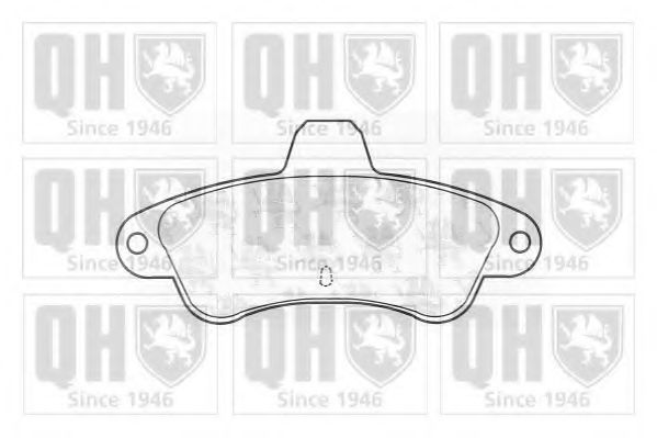 QUINTON HAZELL BP766 Тормозные колодки для FORD MONDEO (Форд Мондэо) QUINTON HAZELL BP766 Тормозные колодки для FORD MONDEO (Форд Мондэо)