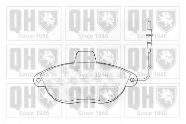 QUINTON HAZELL BP903 Тормозные колодки для CITROËN DISPATCH (CитроËн Диспатч) QUINTON HAZELL BP903 Тормозные колодки для CITROËN DISPATCH (CитроËн Диспатч)