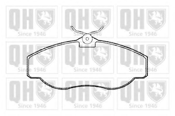 QUINTON HAZELL BP959 Тормозные колодки для LAND ROVER RANGE ROVER II (Ленд ровер/лэнд ровер Рангэ ровер 2) QUINTON HAZELL BP959 Тормозные колодки для LAND ROVER RANGE ROVER II (Ленд ровер/лэнд ровер Рангэ ровер 2)