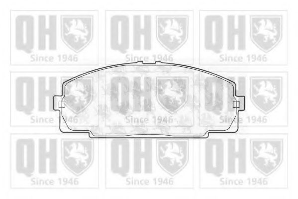 QUINTON HAZELL BP970 Тормозные колодки для TOYOTA HIACE II (Тойота/тоета Хиаcэ 2) QUINTON HAZELL BP970 Тормозные колодки для TOYOTA HIACE II (Тойота/тоета Хиаcэ 2)