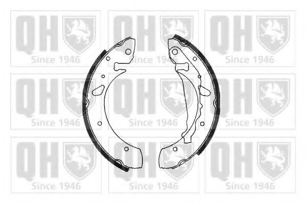 QUINTON HAZELL BS1018 Тормозные колодоки 