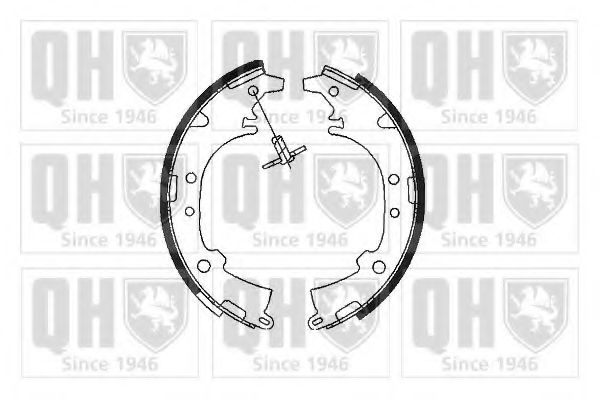 QUINTON HAZELL BS1020 Тормозные колодоки 