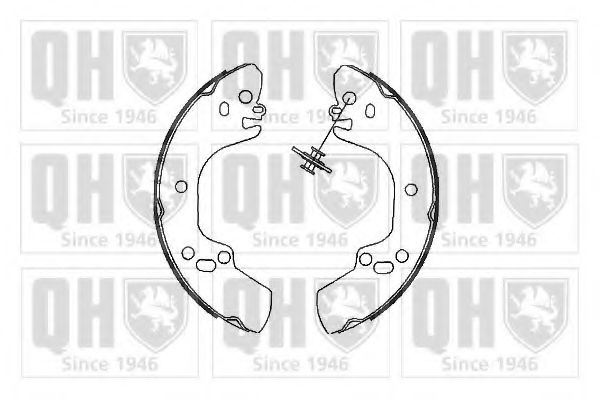 QUINTON HAZELL BS1031 Тормозные колодоки 