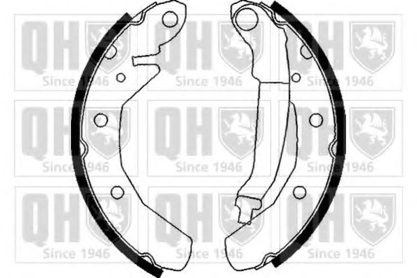 QUINTON HAZELL BS1056 Тормозные колодоки для DAEWOO MATIZ (Дэу Матиз) QUINTON HAZELL BS1056 Тормозные колодоки для DAEWOO MATIZ (Дэу Матиз)
