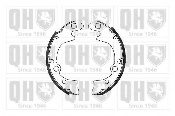 QUINTON HAZELL BS1067 Тормозные колодоки для MAZDA E-SERIE (Мазда Э-сэриэ) QUINTON HAZELL BS1067 Тормозные колодоки для MAZDA E-SERIE (Мазда Э-сэриэ)