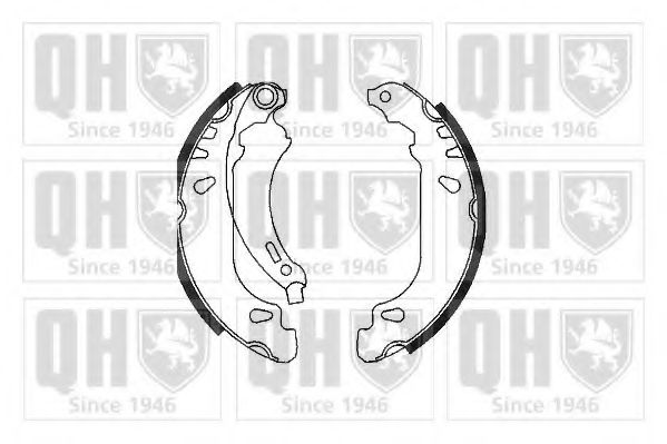 QUINTON HAZELL BS1068 Тормозные колодоки для PEUGEOT 206 SW (Пежо 206 св) QUINTON HAZELL BS1068 Тормозные колодоки для PEUGEOT 206 SW (Пежо 206 св)