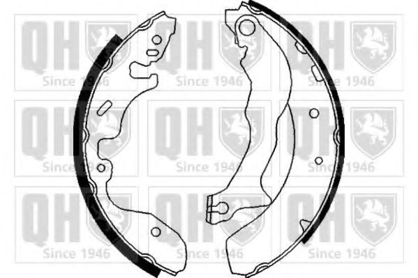QUINTON HAZELL BS1071 Тормозные колодоки для FORD MONDEO (Форд Мондэо) QUINTON HAZELL BS1071 Тормозные колодоки для FORD MONDEO (Форд Мондэо)
