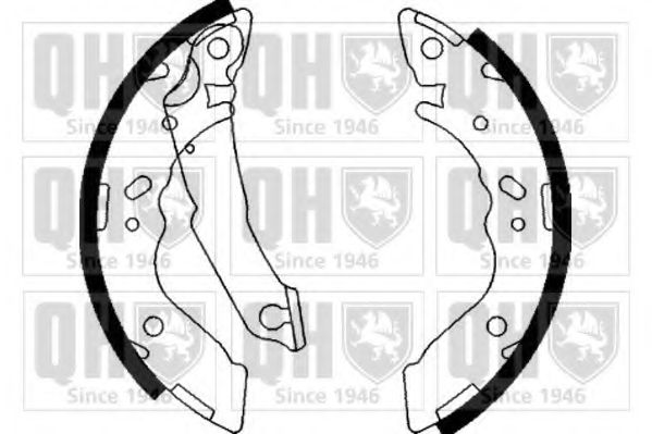 QUINTON HAZELL BS1076 Тормозные колодоки для HYUNDAI EXCEL (Хендай Эxcэл) QUINTON HAZELL BS1076 Тормозные колодоки для HYUNDAI EXCEL (Хендай Эxcэл)