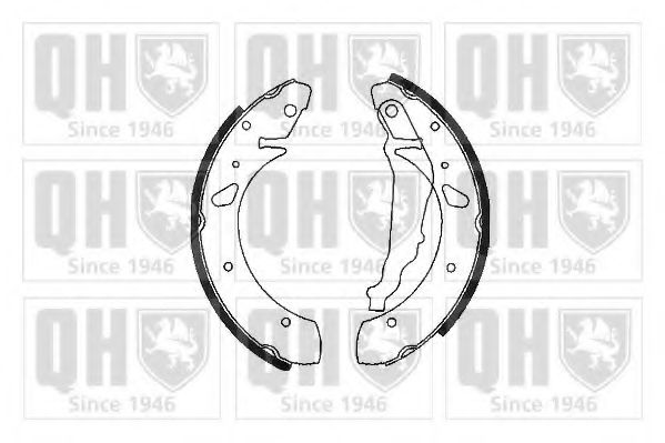 QUINTON HAZELL BS1085 Тормозные колодоки для HONDA ACCORD VII (Хонда Аккорд 7) QUINTON HAZELL BS1085 Тормозные колодоки для HONDA ACCORD VII (Хонда Аккорд 7)