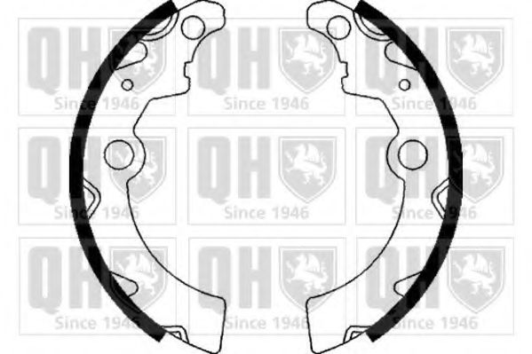 QUINTON HAZELL BS1100 Тормозные колодоки для SUBARU (Субару) QUINTON HAZELL BS1100 Тормозные колодоки для SUBARU (Субару)