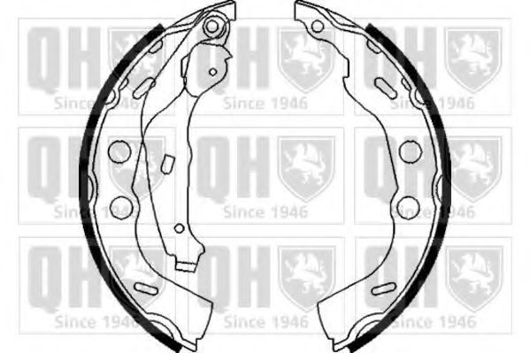 QUINTON HAZELL BS1110 Тормозные колодоки для SUBARU JUSTY II (Субару Жустъ 2) QUINTON HAZELL BS1110 Тормозные колодоки для SUBARU JUSTY II (Субару Жустъ 2)