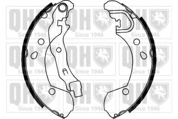 QUINTON HAZELL BS1153 Тормозные колодоки для NISSAN NOTE (Ниссан Нотэ) QUINTON HAZELL BS1153 Тормозные колодоки для NISSAN NOTE (Ниссан Нотэ)