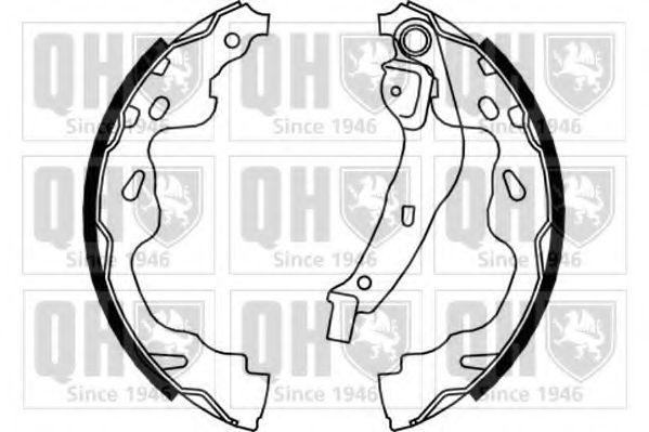 QUINTON HAZELL BS1155 Тормозные колодоки для TOYOTA ECHO (Тойота/тоета Эчо) QUINTON HAZELL BS1155 Тормозные колодоки для TOYOTA ECHO (Тойота/тоета Эчо)