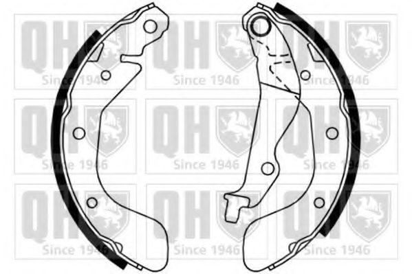 QUINTON HAZELL BS1169 Тормозные колодоки для DAEWOO KALOS (Дэу Калос)