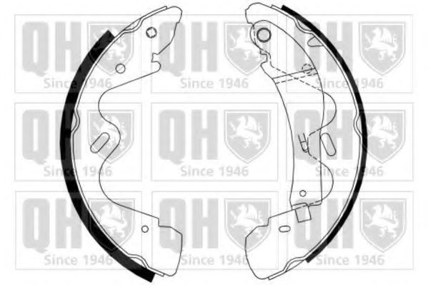 QUINTON HAZELL BS1179 Тормозные колодоки для NISSAN MISTRAL (Ниссан Мистрал) QUINTON HAZELL BS1179 Тормозные колодоки для NISSAN MISTRAL (Ниссан Мистрал)