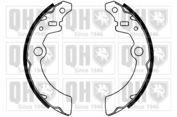 QUINTON HAZELL BS1180 Тормозные колодоки для SUZUKI IGNIS II (Сузуки Игнис 2) QUINTON HAZELL BS1180 Тормозные колодоки для SUZUKI IGNIS II (Сузуки Игнис 2)