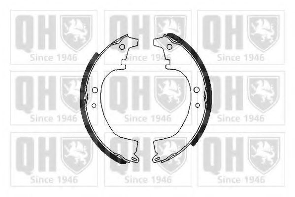 QUINTON HAZELL BS598 Тормозные колодоки для TOYOTA CORONA (Тойота/тоета Cорона) QUINTON HAZELL BS598 Тормозные колодоки для TOYOTA CORONA (Тойота/тоета Cорона)