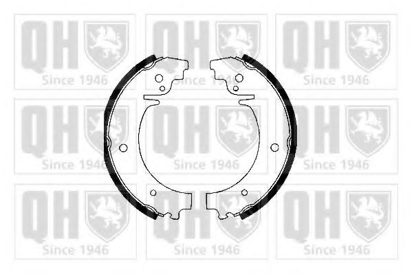 QUINTON HAZELL BS627 Тормозные колодоки для LADA (Лада) QUINTON HAZELL BS627 Тормозные колодоки для LADA (Лада)