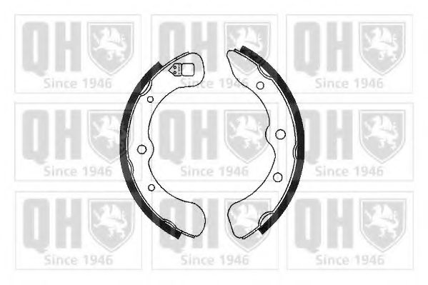 QUINTON HAZELL BS674 Тормозные колодоки для DAIHATSU MIRA (Дайхатсу Мира) QUINTON HAZELL BS674 Тормозные колодоки для DAIHATSU MIRA (Дайхатсу Мира)