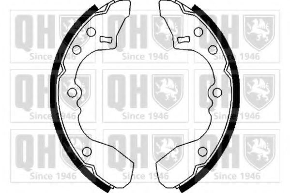 QUINTON HAZELL BS736 Тормозные колодоки для MAZDA 323 III (Мазда 323 3) QUINTON HAZELL BS736 Тормозные колодоки для MAZDA 323 III (Мазда 323 3)