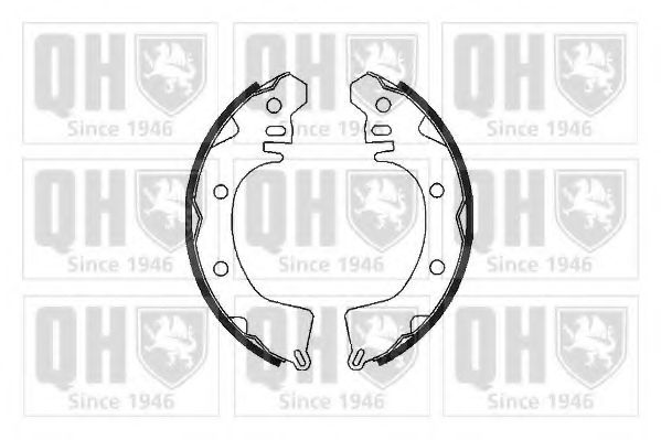 QUINTON HAZELL BS738 Тормозные колодоки для MITSUBISHI ETERNA III (Митсубиши/митсубиси Этэрна 3) QUINTON HAZELL BS738 Тормозные колодоки для MITSUBISHI ETERNA III (Митсубиши/митсубиси Этэрна 3)
