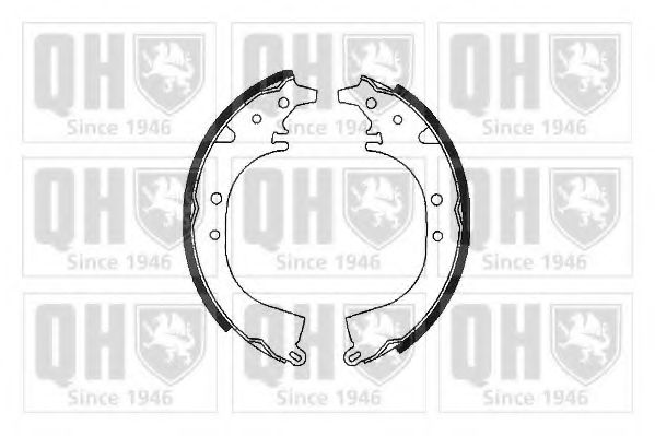QUINTON HAZELL BS758 Тормозные колодоки для TOYOTA RAV 4 I (Тойота/тоета Рав 4 1) QUINTON HAZELL BS758 Тормозные колодоки для TOYOTA RAV 4 I (Тойота/тоета Рав 4 1)