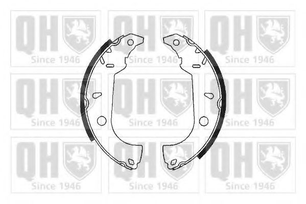 QUINTON HAZELL BS764 Тормозные колодоки для FIAT TEMPRA (Фиат Тэмпра) QUINTON HAZELL BS764 Тормозные колодоки для FIAT TEMPRA (Фиат Тэмпра)