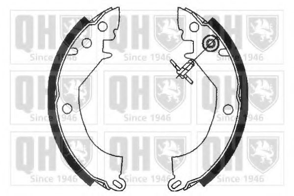 QUINTON HAZELL BS781 Тормозные колодоки для MITSUBISHI COLT I (Митсубиши/митсубиси Cолт и) QUINTON HAZELL BS781 Тормозные колодоки для MITSUBISHI COLT I (Митсубиши/митсубиси Cолт и)