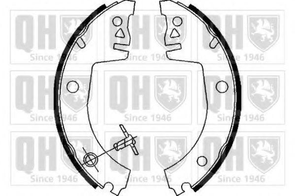 QUINTON HAZELL BS821 Тормозные колодоки для SKODA (Шкода) QUINTON HAZELL BS821 Тормозные колодоки для SKODA (Шкода)