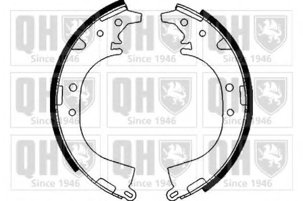 QUINTON HAZELL BS826 Тормозные колодоки для TOYOTA SCEPTER (Тойота/тоета Сcэптэр)