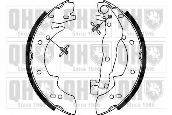 QUINTON HAZELL BS845 Тормозные колодоки для BMW 3 (Бмв 3) QUINTON HAZELL BS845 Тормозные колодоки для BMW 3 (Бмв 3)