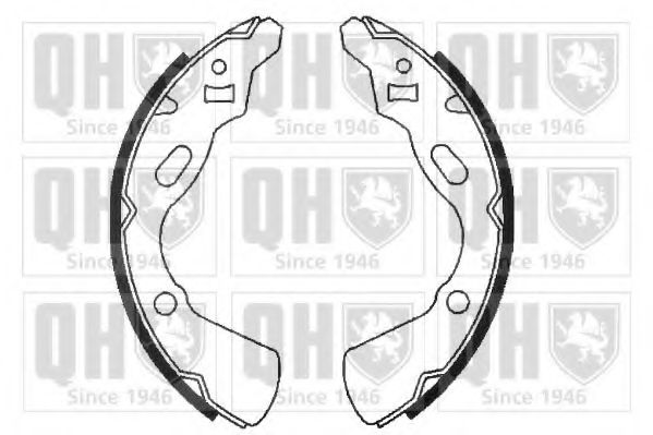 QUINTON HAZELL BS869 Тормозные колодоки для MAZDA (Мазда) QUINTON HAZELL BS869 Тормозные колодоки для MAZDA (Мазда)