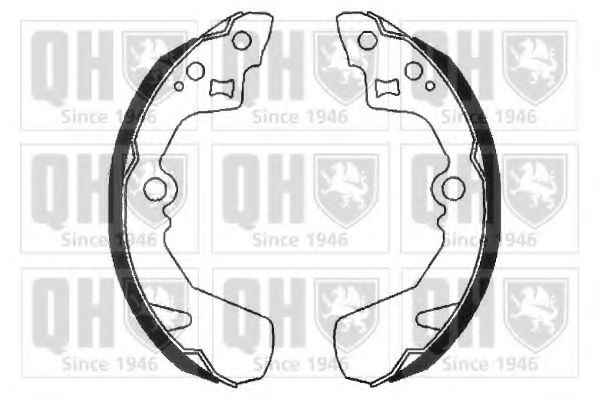 QUINTON HAZELL BS882 Тормозные колодоки для SUBARU JUSTY II (Субару Жустъ 2) QUINTON HAZELL BS882 Тормозные колодоки для SUBARU JUSTY II (Субару Жустъ 2)