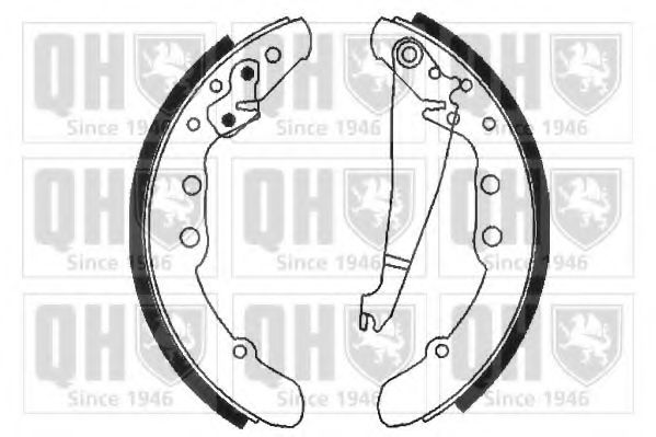 QUINTON HAZELL BS883 Тормозные колодоки для VOLKSWAGEN CADDY I (Фольксваген Cаддъ и) QUINTON HAZELL BS883 Тормозные колодоки для VOLKSWAGEN CADDY I (Фольксваген Cаддъ и)