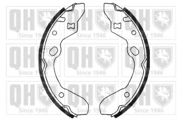 QUINTON HAZELL BS888 Тормозные колодоки для MAZDA 323 F V (Мазда 323 ф5) QUINTON HAZELL BS888 Тормозные колодоки для MAZDA 323 F V (Мазда 323 ф5)