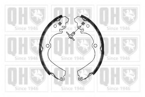 QUINTON HAZELL BS893 Тормозные колодоки для SUBARU (Субару) QUINTON HAZELL BS893 Тормозные колодоки для SUBARU (Субару)