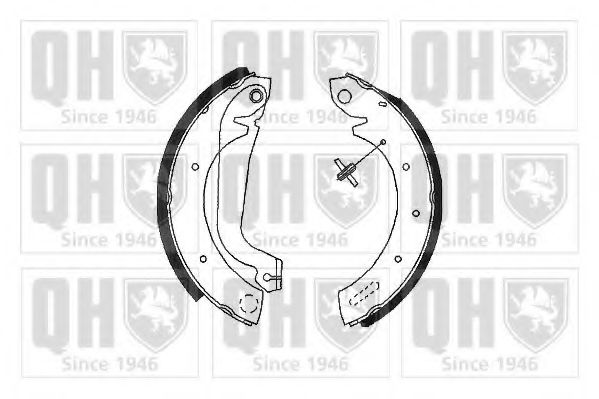 QUINTON HAZELL BS953 Тормозные колодоки для NISSAN MISTRAL (Ниссан Мистрал) QUINTON HAZELL BS953 Тормозные колодоки для NISSAN MISTRAL (Ниссан Мистрал)